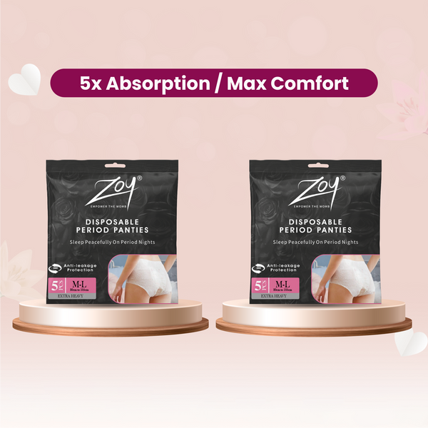 Disposable Period Panties M - L Combo