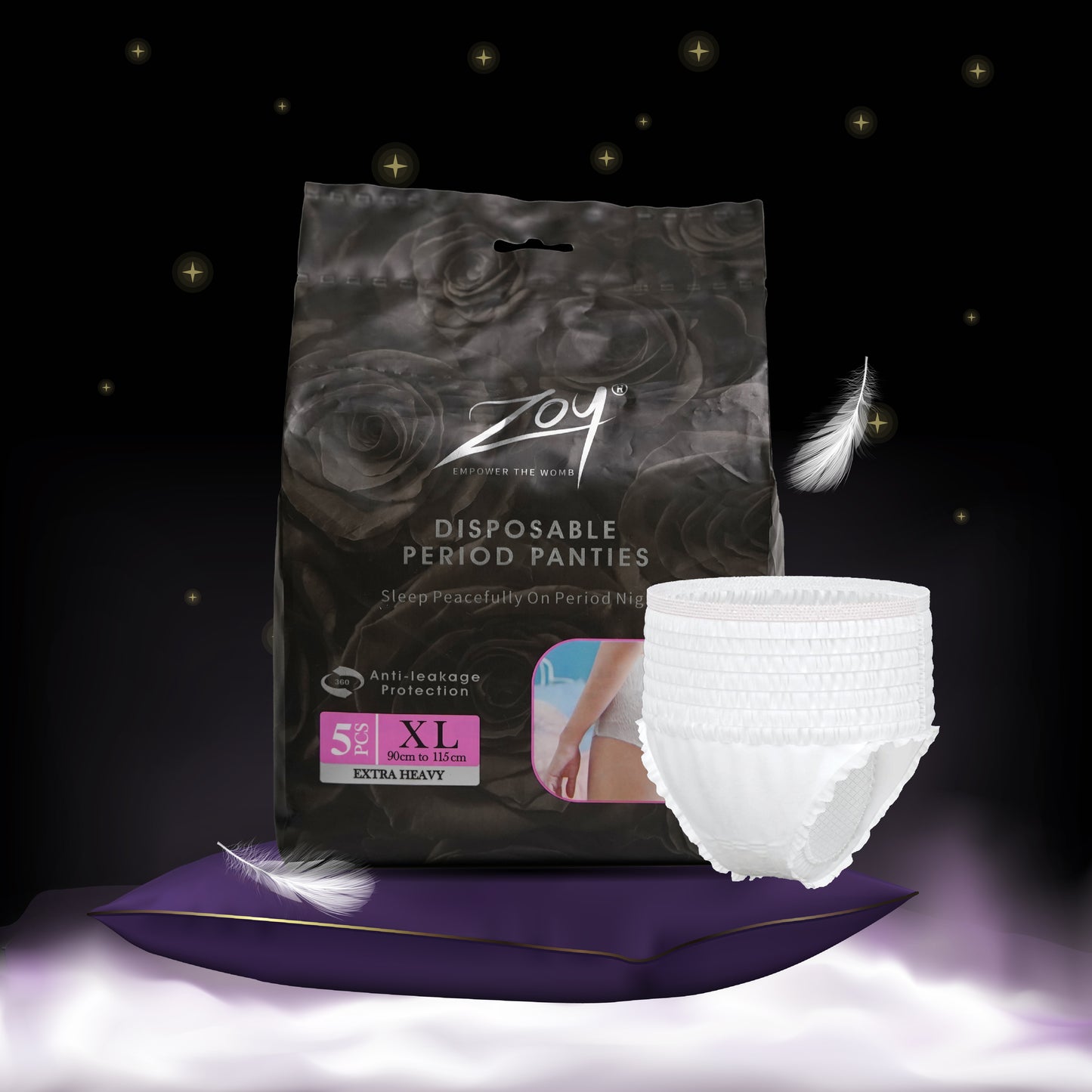 Disposable Period Panties - Overnight Use
