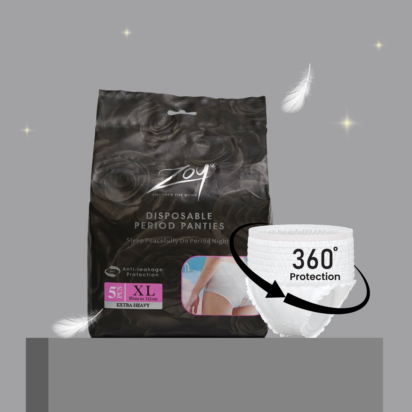 Disposable Period Panties - Overnight Use