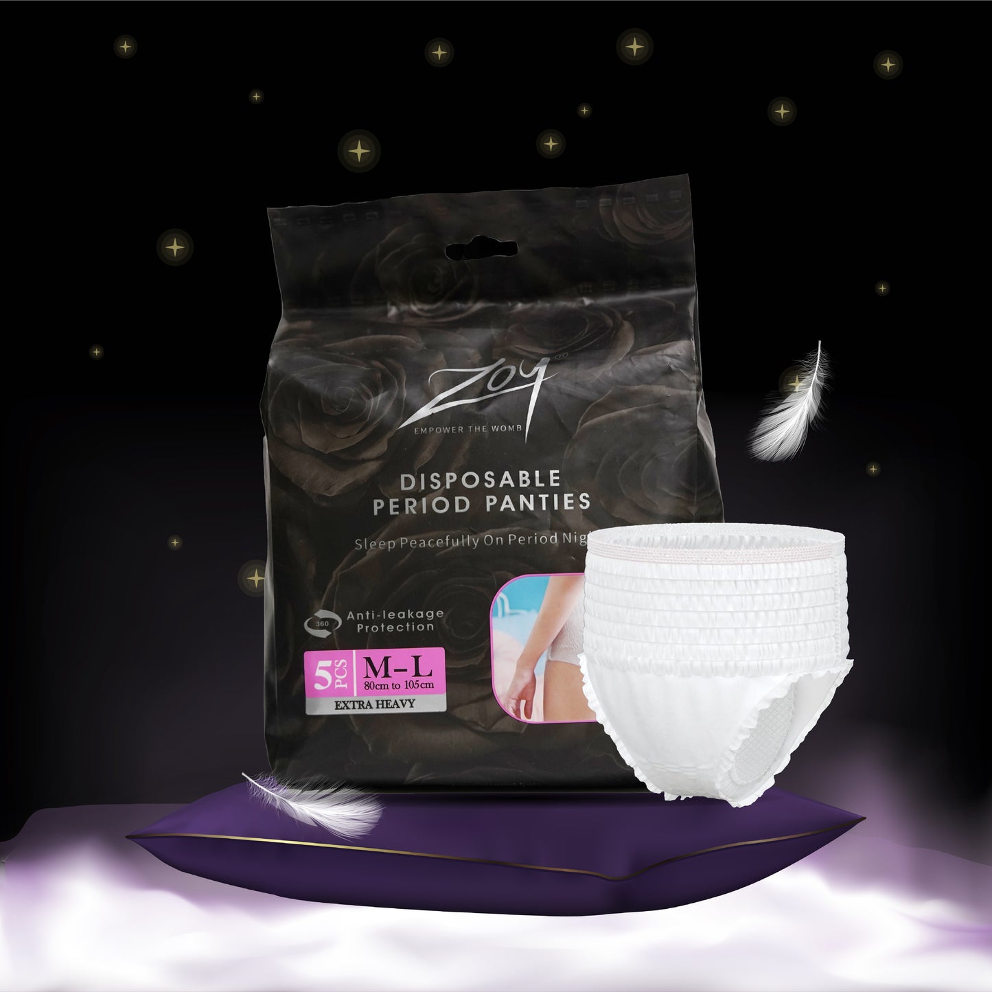 Disposable Period Panties - Overnight Use