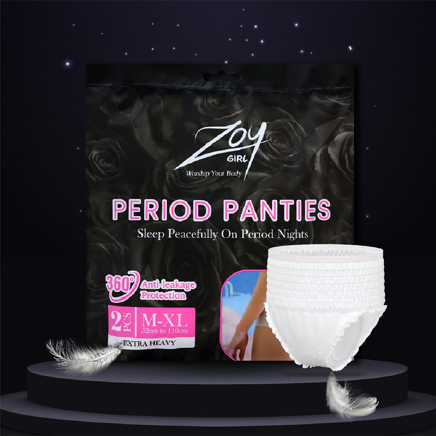 Disposable Period Panties - Overnight Use