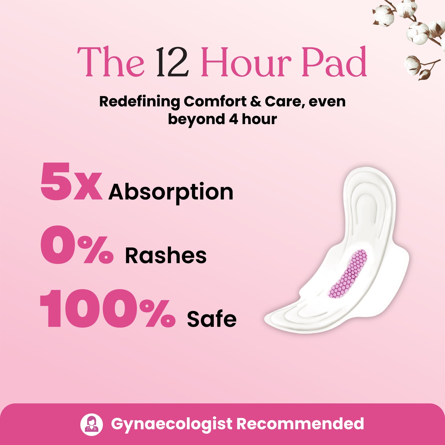 Graphene Sanitary Pad Light Flow Combo