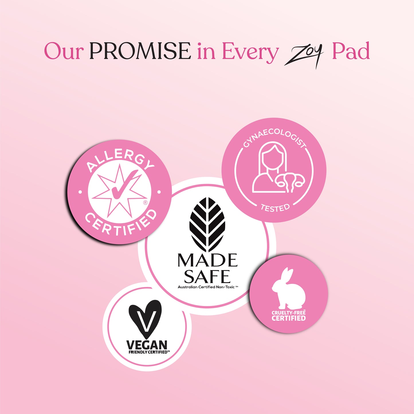 Graphene Sanitary Pad Light Flow Combo