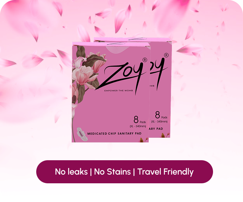 Graphene Sanitary Pad Medium Flow Combo