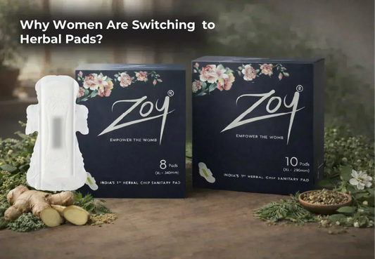 Women choosing herbal sanitary pads for natural, chemical-free and pain-free period care