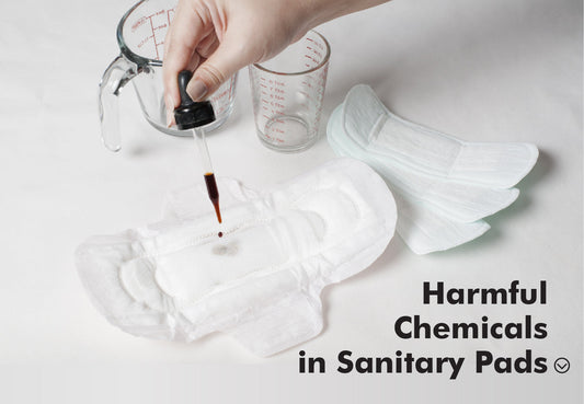Toxic chemicals in sanitary napkins