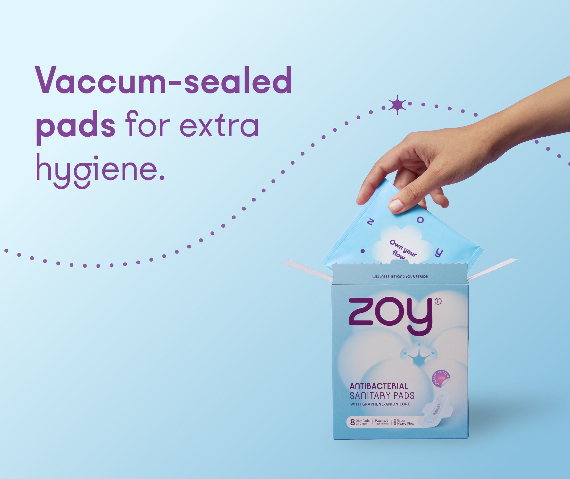 Antibacterial Sanitary Pads