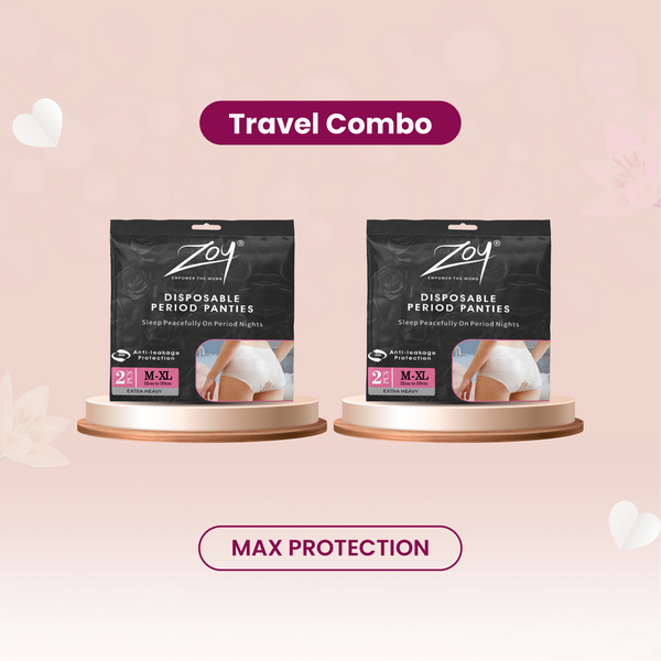 Disposable Period Panties - Travel Friendly
