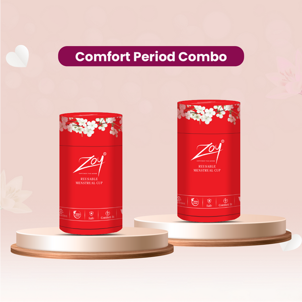 Reusable Menstrual Cup - Combo