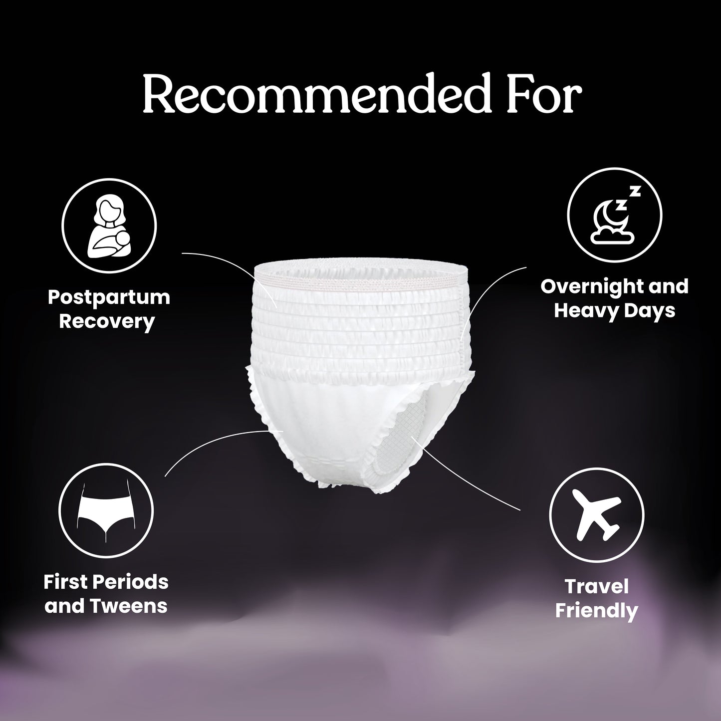 Disposable Period Panties - Overnight Use