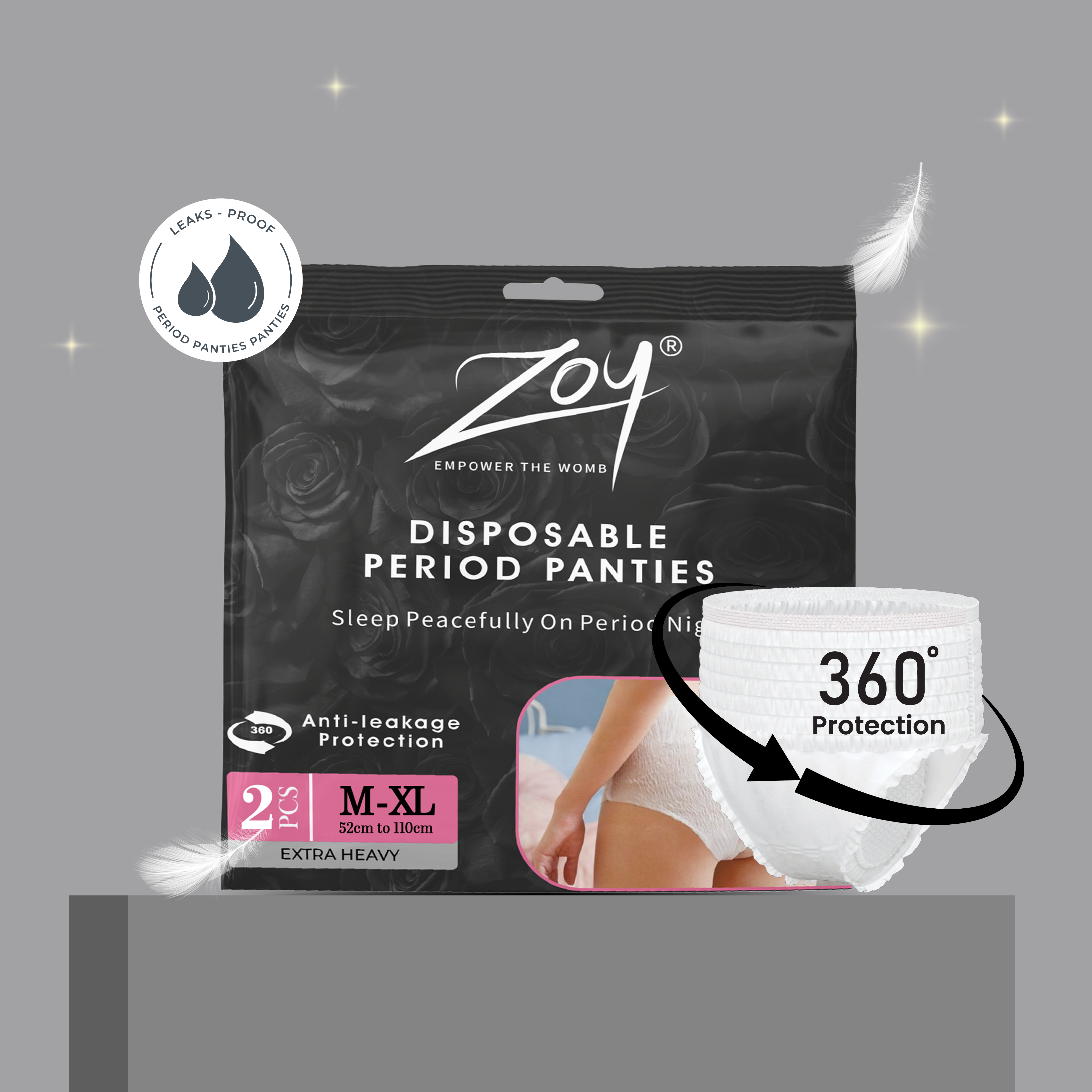 DISPOSABLE PERIOD PANTIES