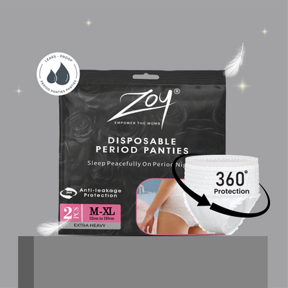 Disposable Period Panties - Overnight Use