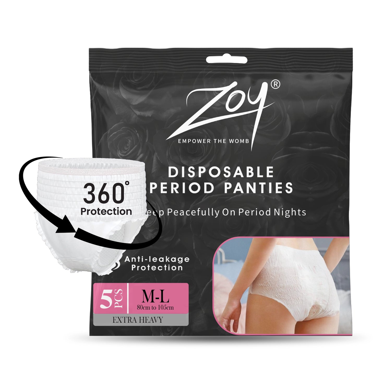 Disposable Period Panties - Overnight Use with No Leaks