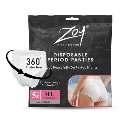 Disposable Period Panties - Overnight Use with No Leaks