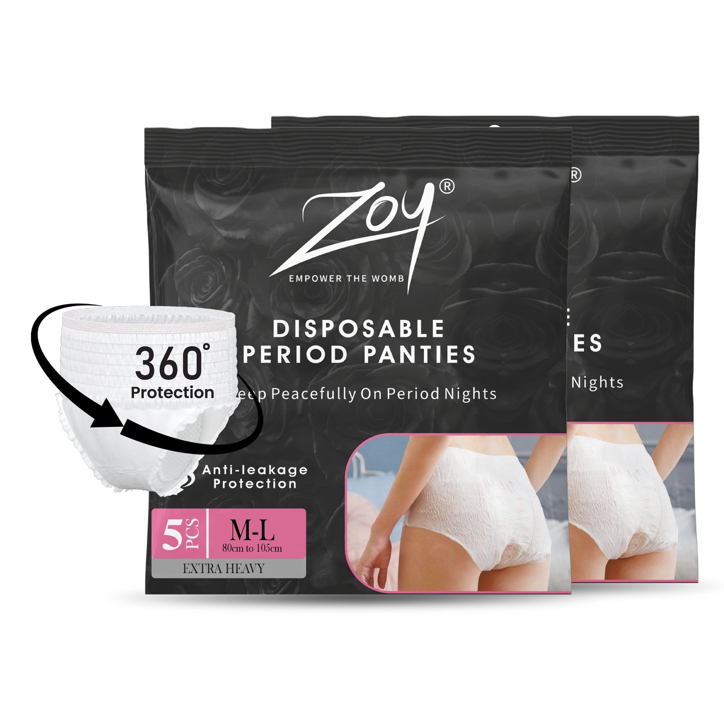Disposable Period Panties - Overnight Use with No Leaks
