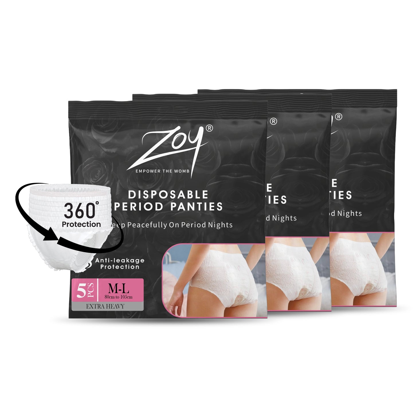 Disposable Period Panties - Overnight Use with No Leaks