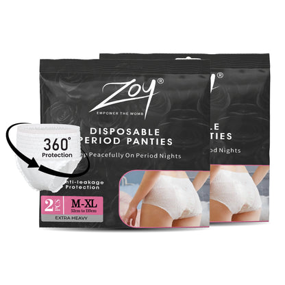 Disposable Period Panties - Overnight Use with No Leaks