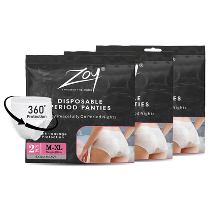 Disposable Period Panties - Overnight Use with No Leaks