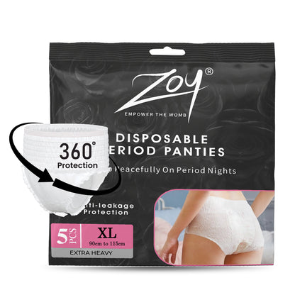 Disposable Period Panties - Overnight Use with No Leaks