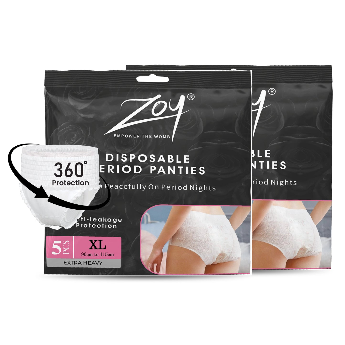 Disposable Period Panties - Overnight Use with No Leaks