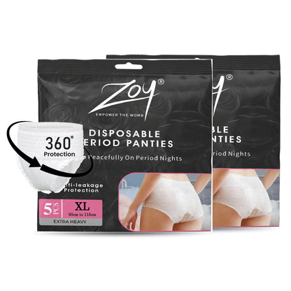 Disposable Period Panties - Overnight Use with No Leaks