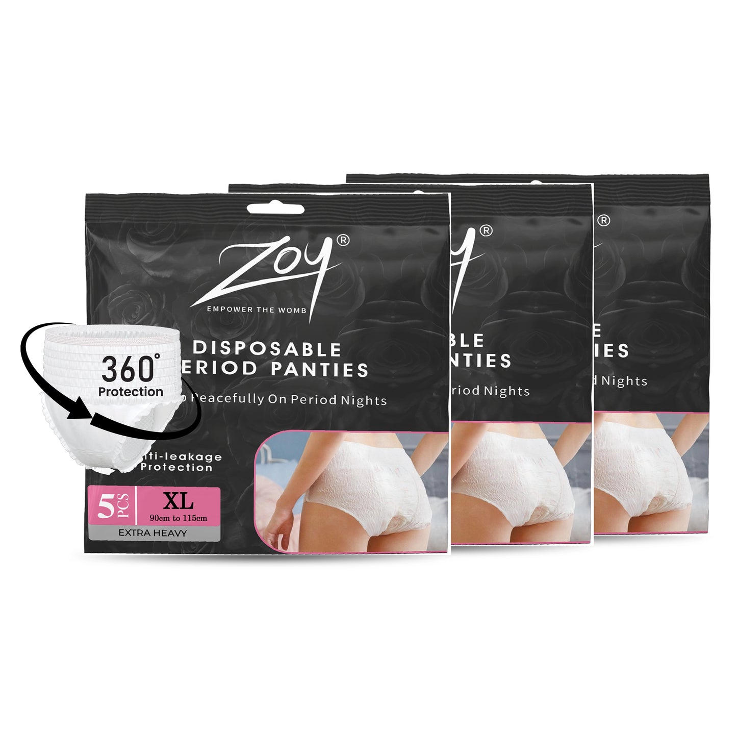 Disposable Period Panties - Overnight Use with No Leaks
