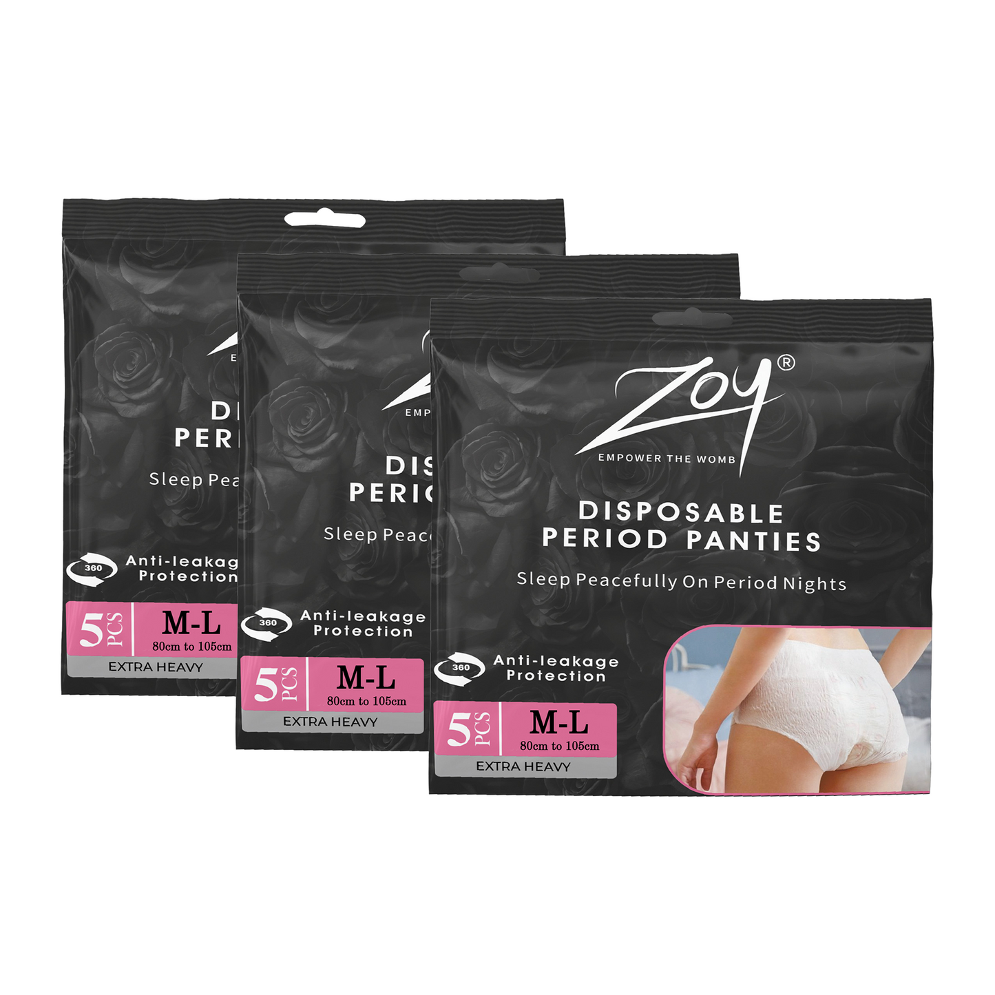 Disposable Period Panties M - L Combo