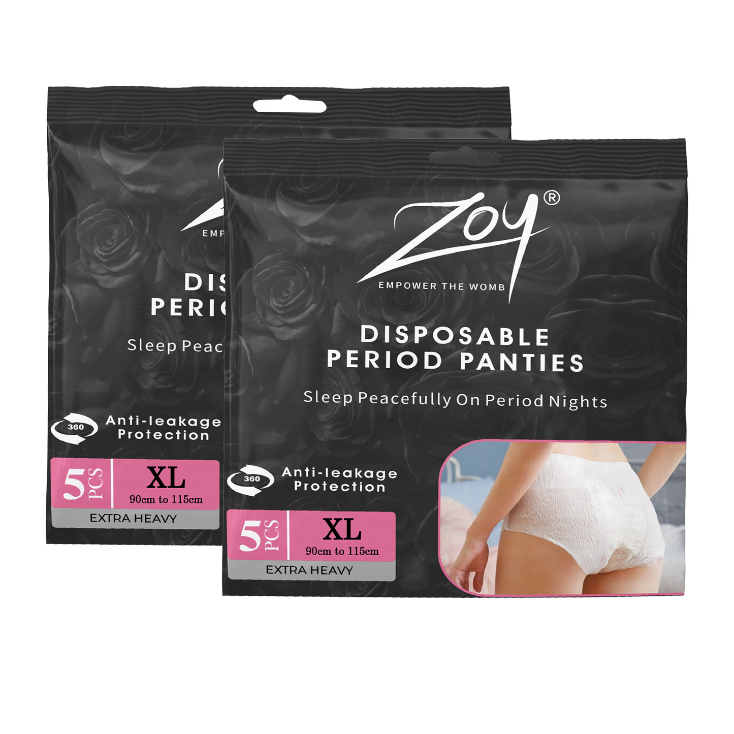 Disposable Period Panties XL Combo