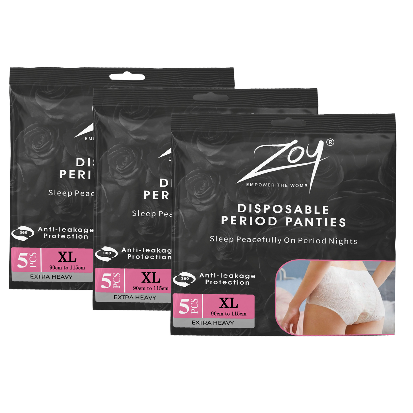 Disposable Period Panties XL Combo