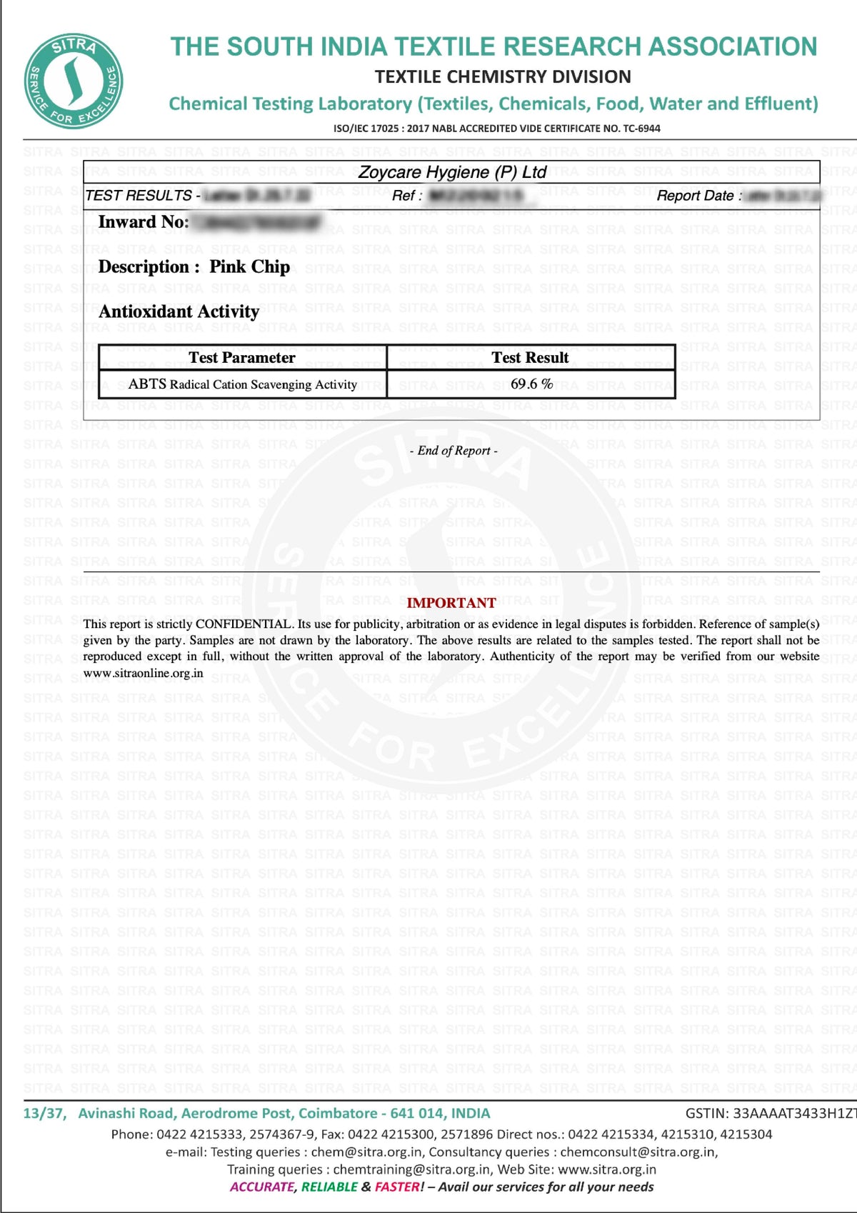 Product Certifications certificate 2