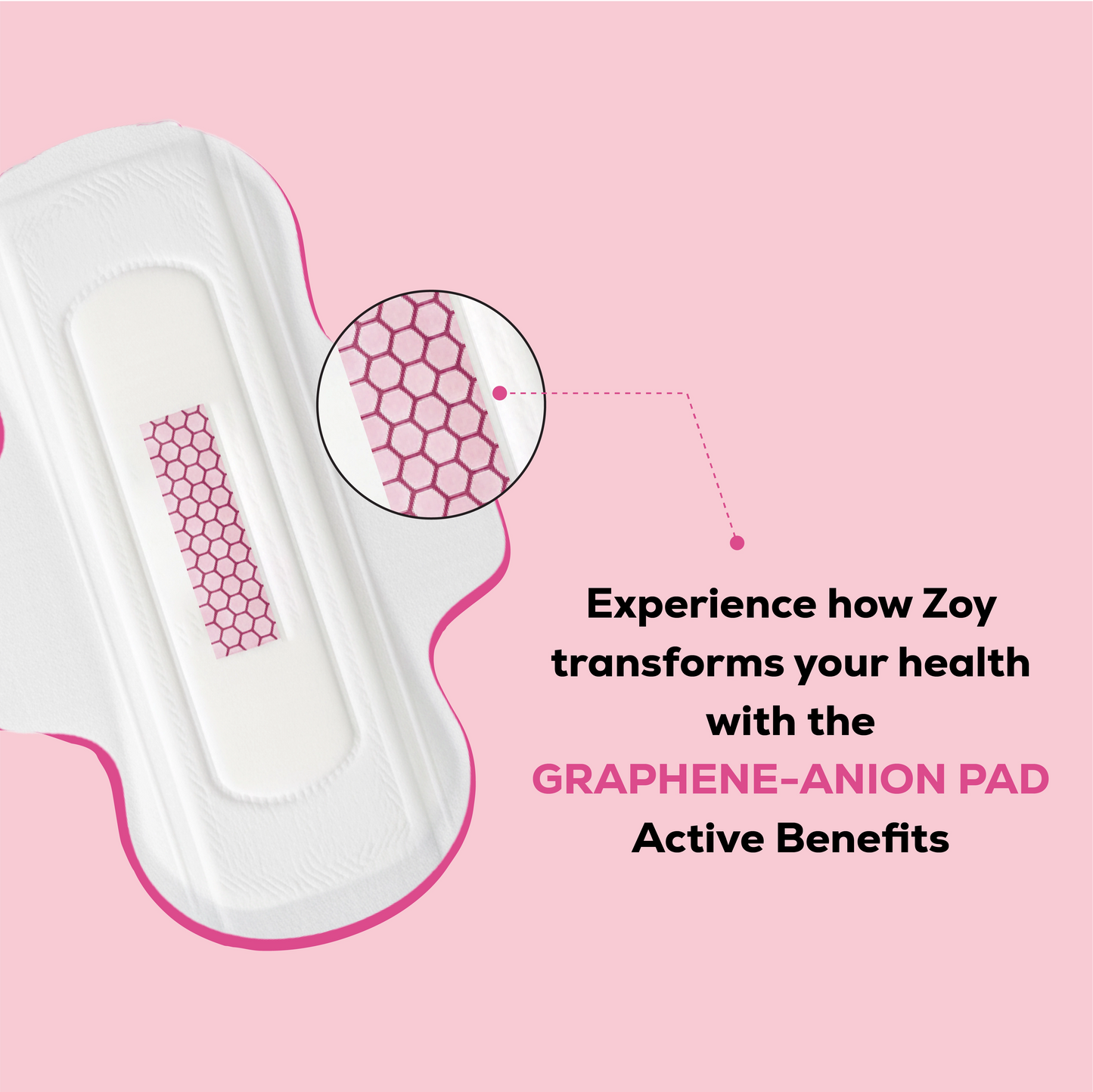 Graphene Anion Sanitary Pad - Menstrual Solution
