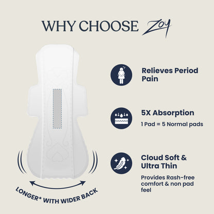 Herbal Sanitary Pad Heavy Flow Combo