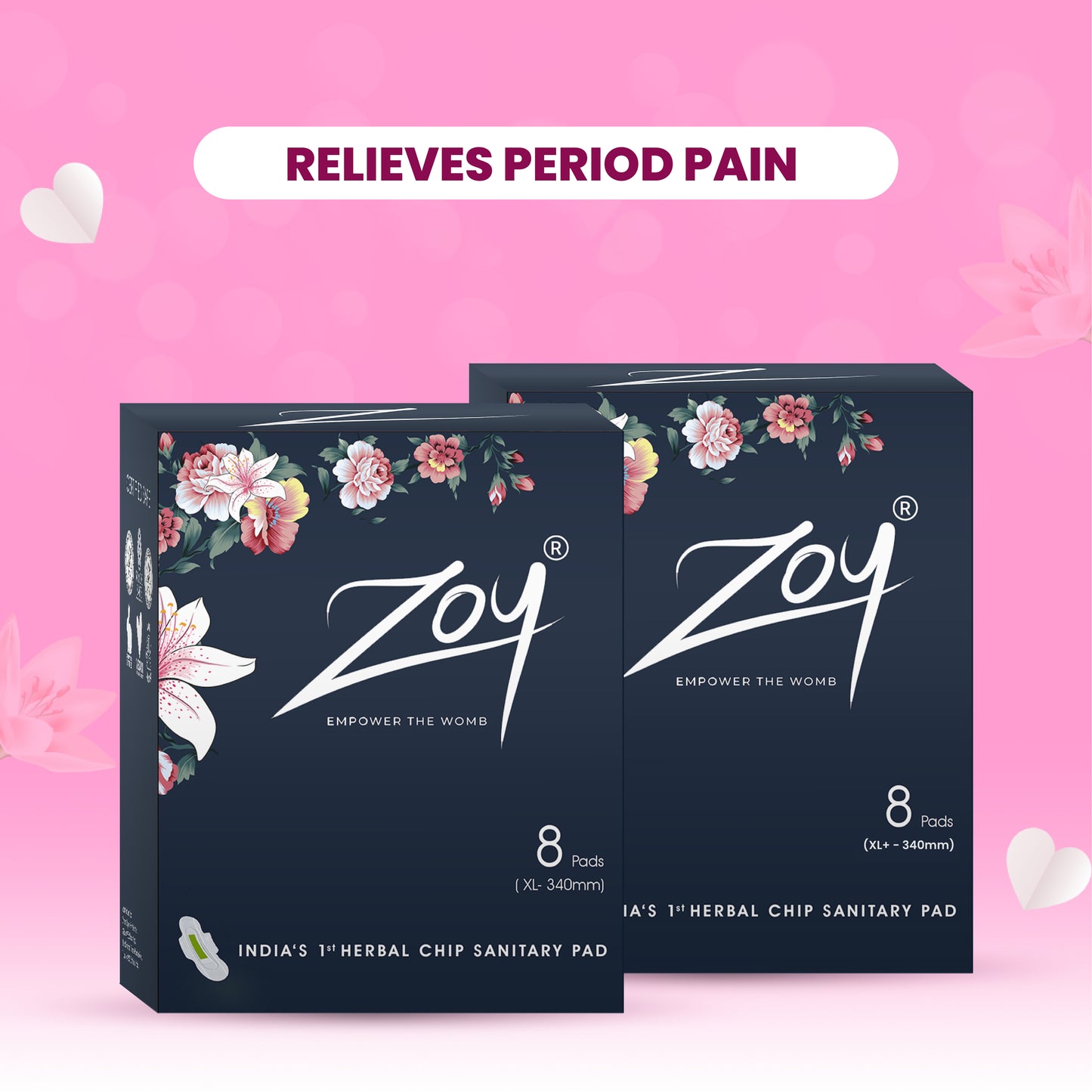 Herbal Sanitary Pad Heavy Flow Combo