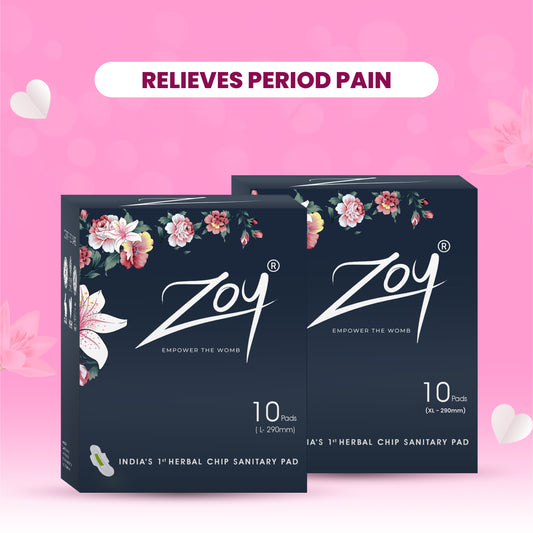 Herbal Sanitary Pad Medium Flow Combo