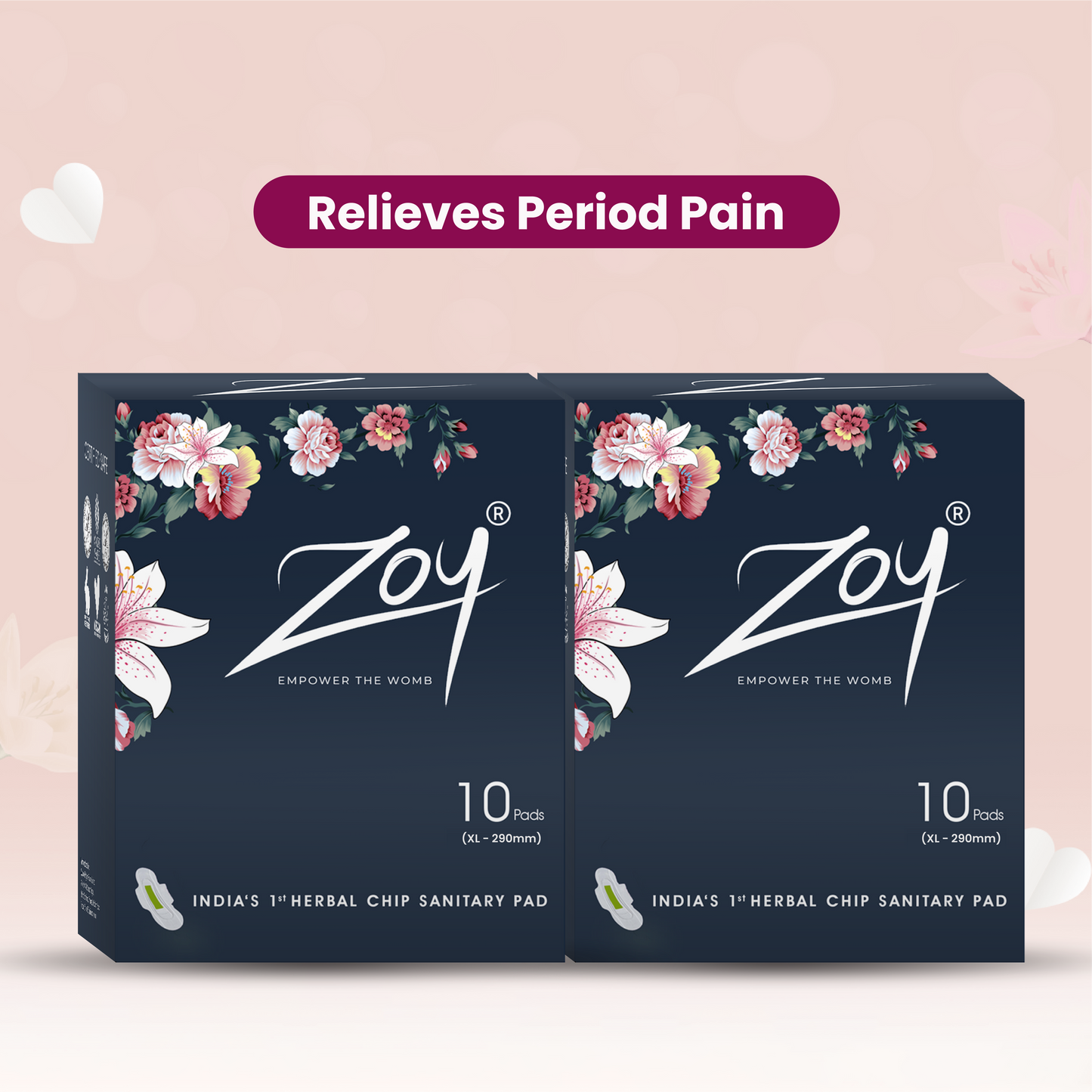 Herbal Sanitary Pad Medium Flow Combo