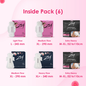 Women’s Day Gift Combo ₹999 – Graphene & Herbal Pads + Free Gifts