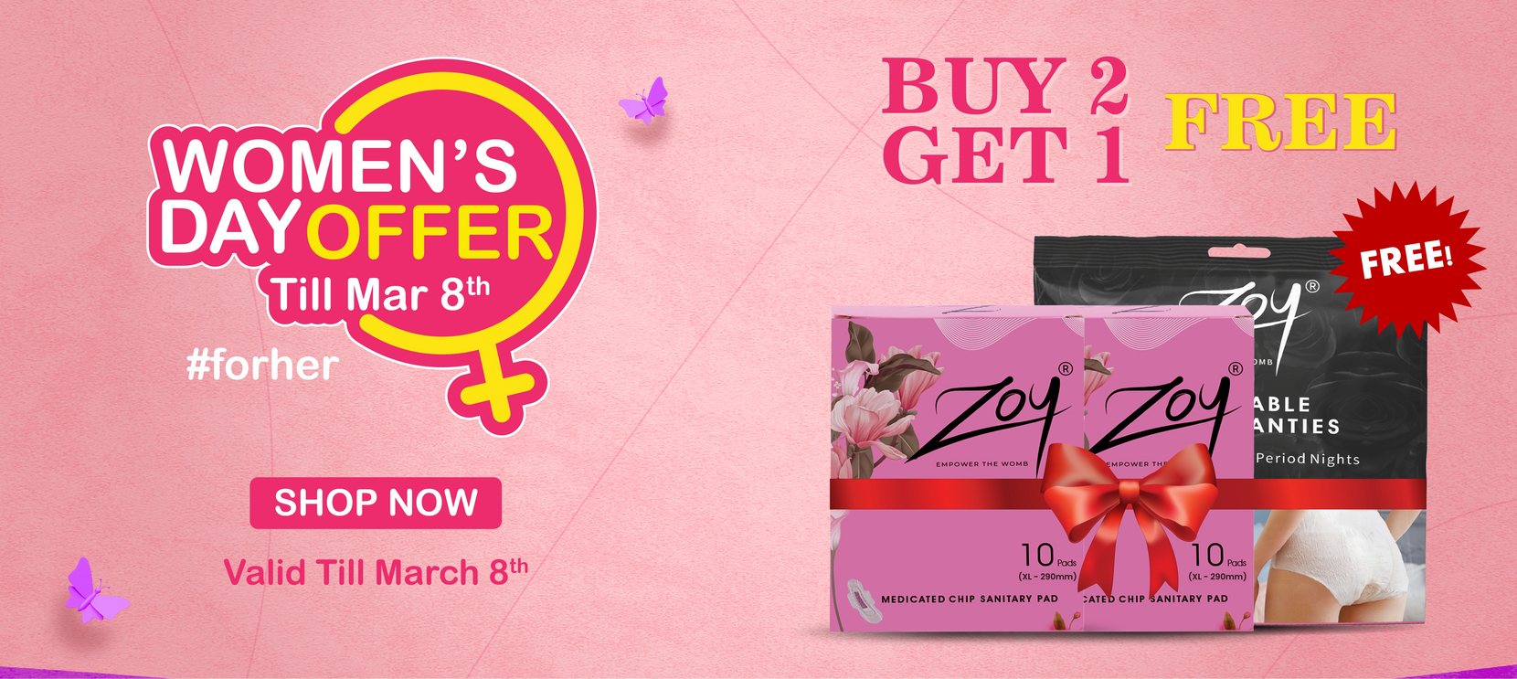 Graphene Sanitary Pads Gift Combo